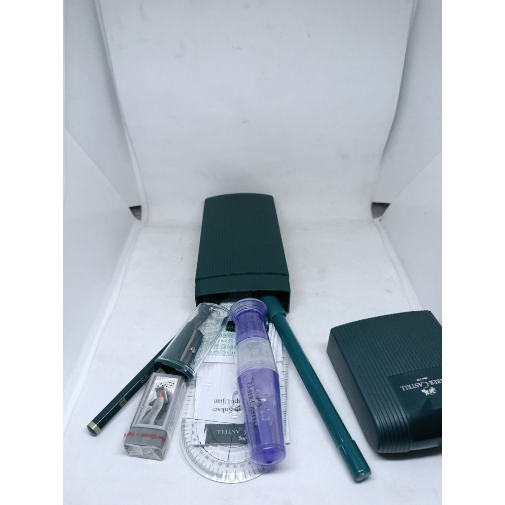 

Ay00! PAKET ALAT MENGERJAKAN UJIAN STANDAR MANTAP FABER CASTEL 1 PAK