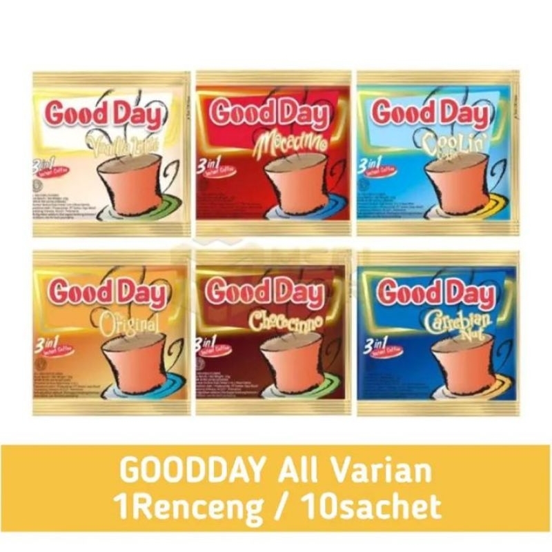 

Good Day Kopi Instant 3 in 1 [[ 13 Sachet ]]