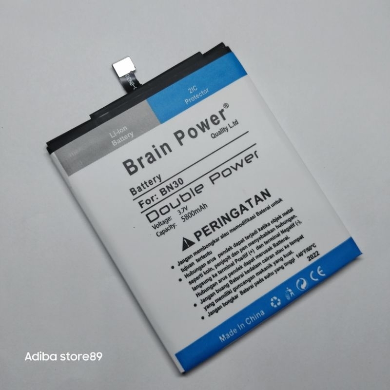 Baterai Batre Xiaomi Redmi 4A BN30 BN-30 Double Power