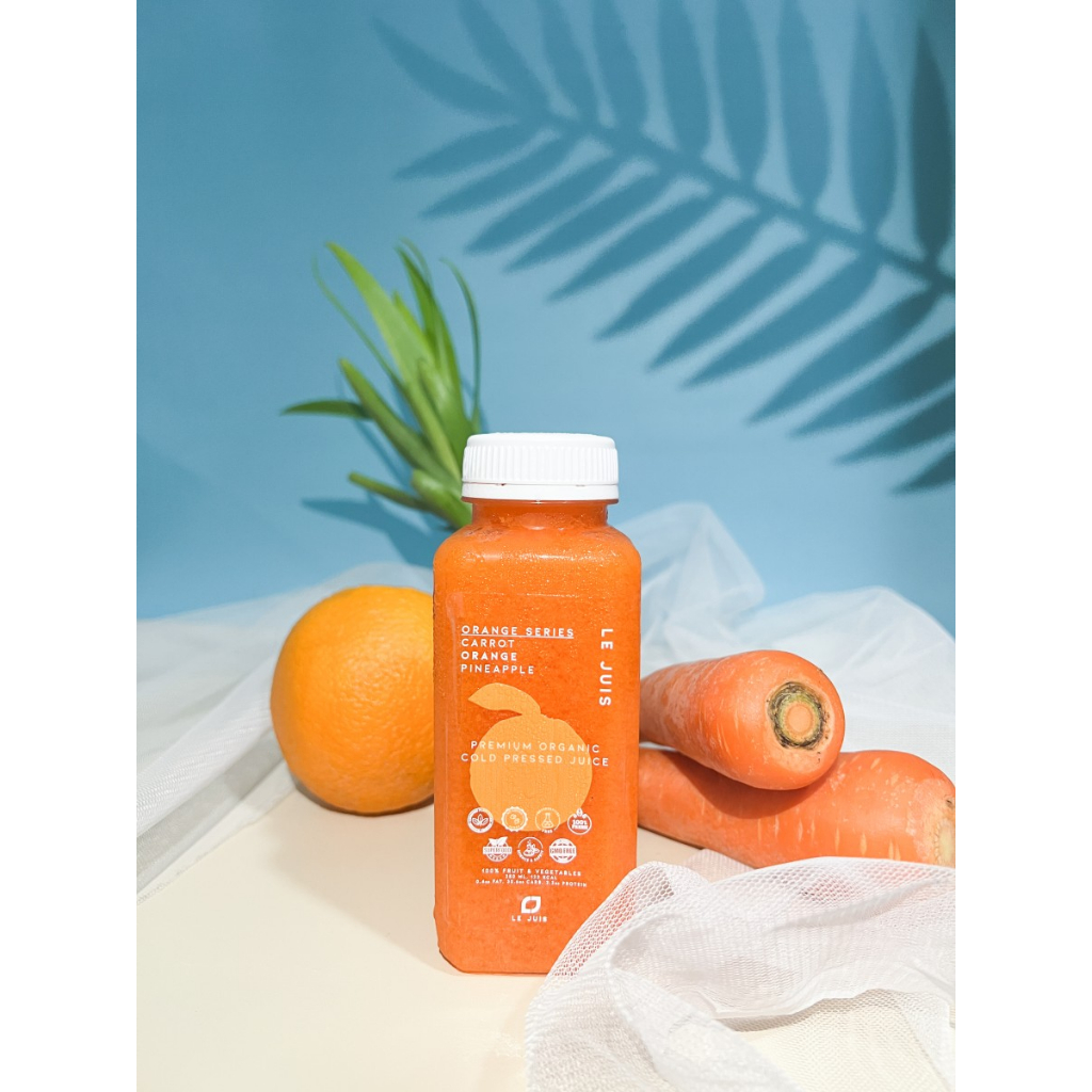 

Orange Series Jus Wortel Jeruk Nanas Cold Pressed Juice Organic LeJuis