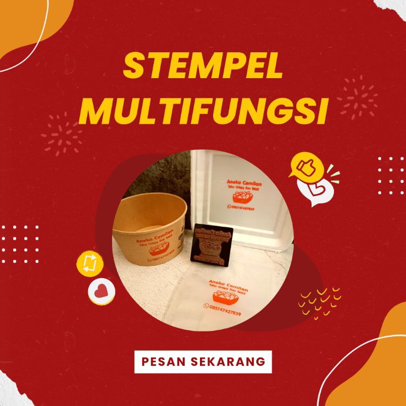 

Jual Stempel Multifungsi Stempel Sterofoam Stempel Plastik Anti Luntur