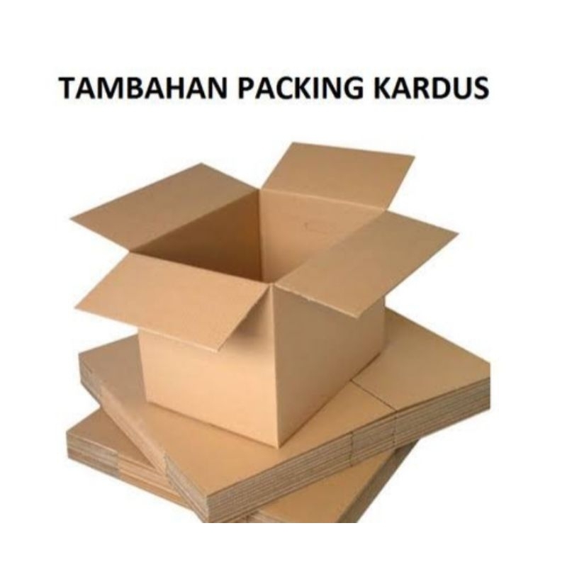 

(WAJIB CO) Packing Tabung tambahan/Kardus tambahan packing agar paket aman sampai tujuan