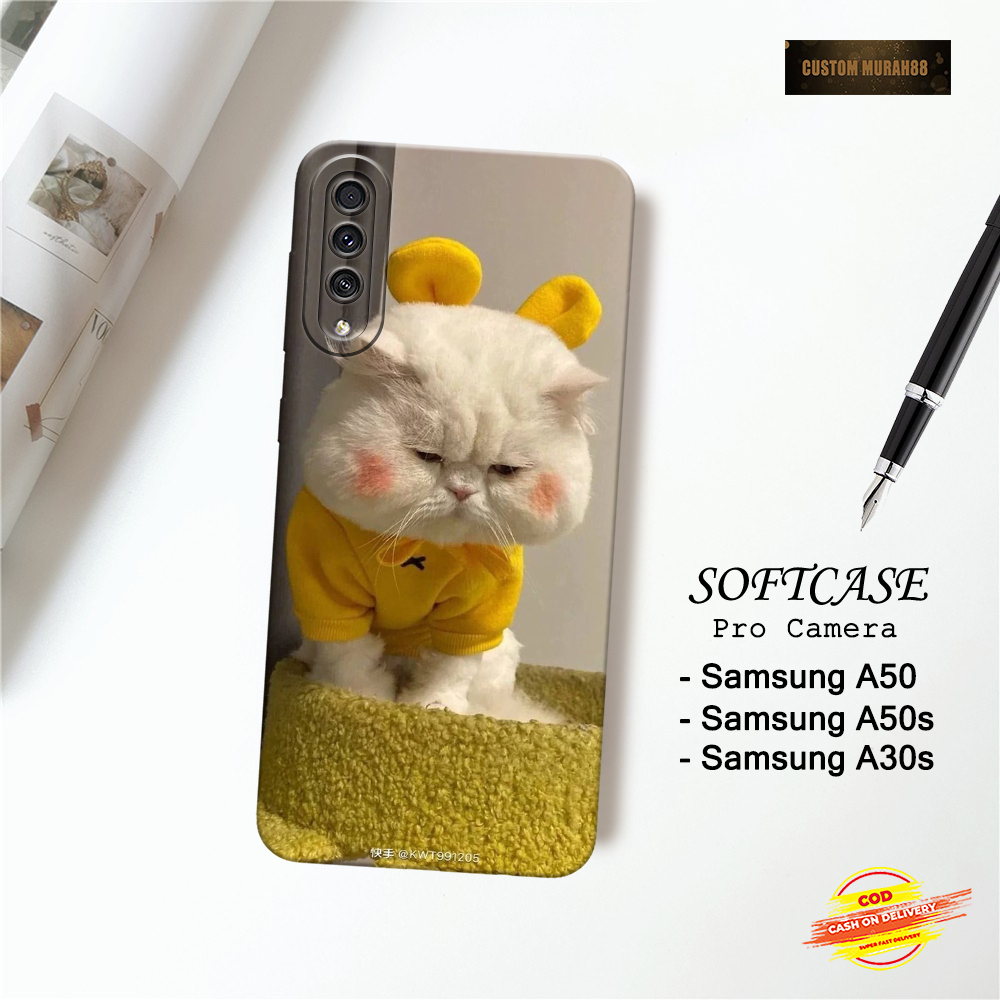 Case Samsung A50, A50s & A30s Terbaru - Fashion Case CATS - Casing Hp Samsung A50, A50s & A30s - Sof