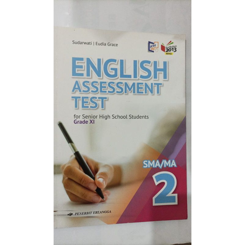 

ENGLISH ASSESSMENT TEST KELAS XI - PRELOVED