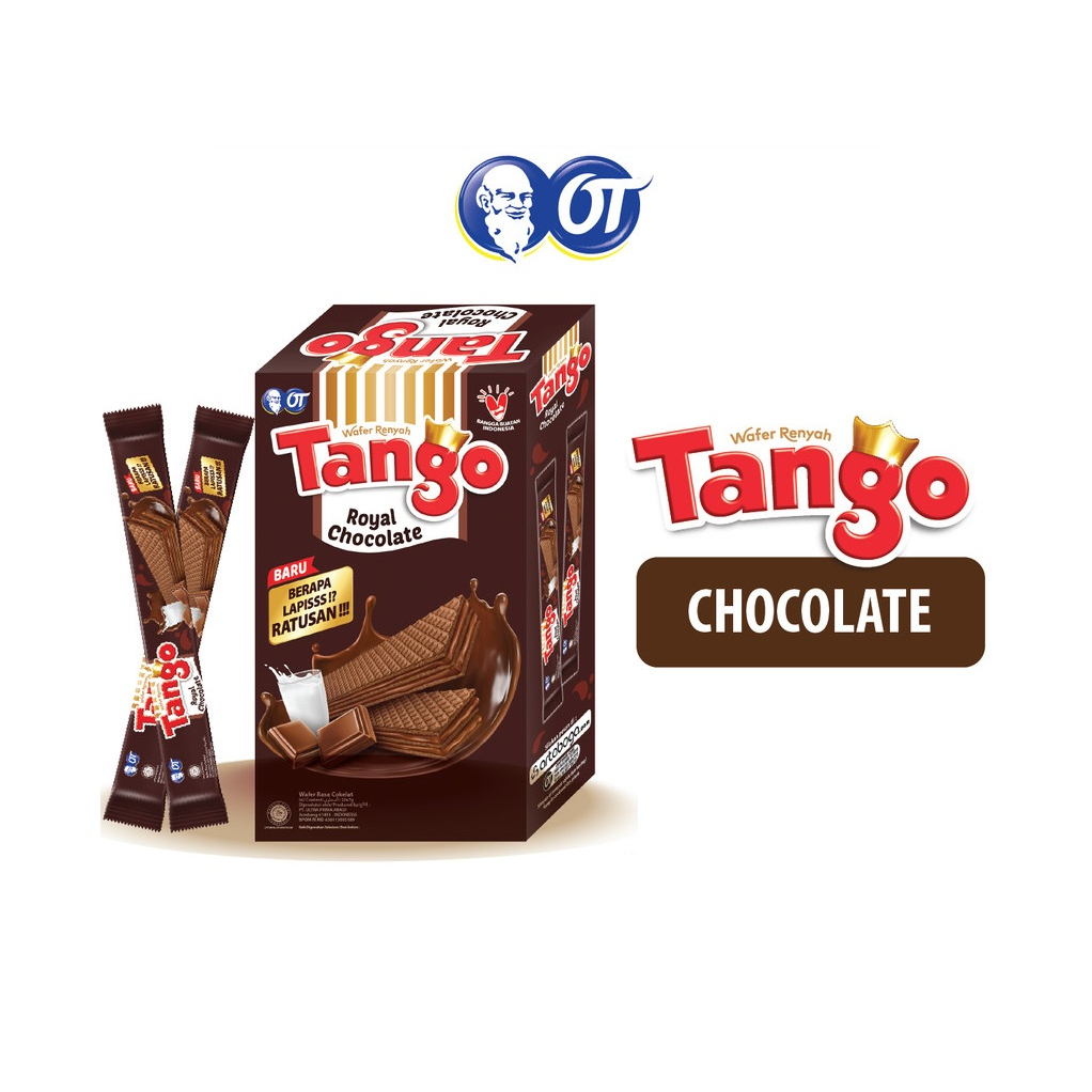 

Tango Wafer Coklat [20 Pcs x 5 g]