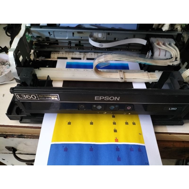 Mekanik Epson L360 L210 L350 L380 Tanpa Print Head, Tanpa Mainboard dan Tanpa Scaner