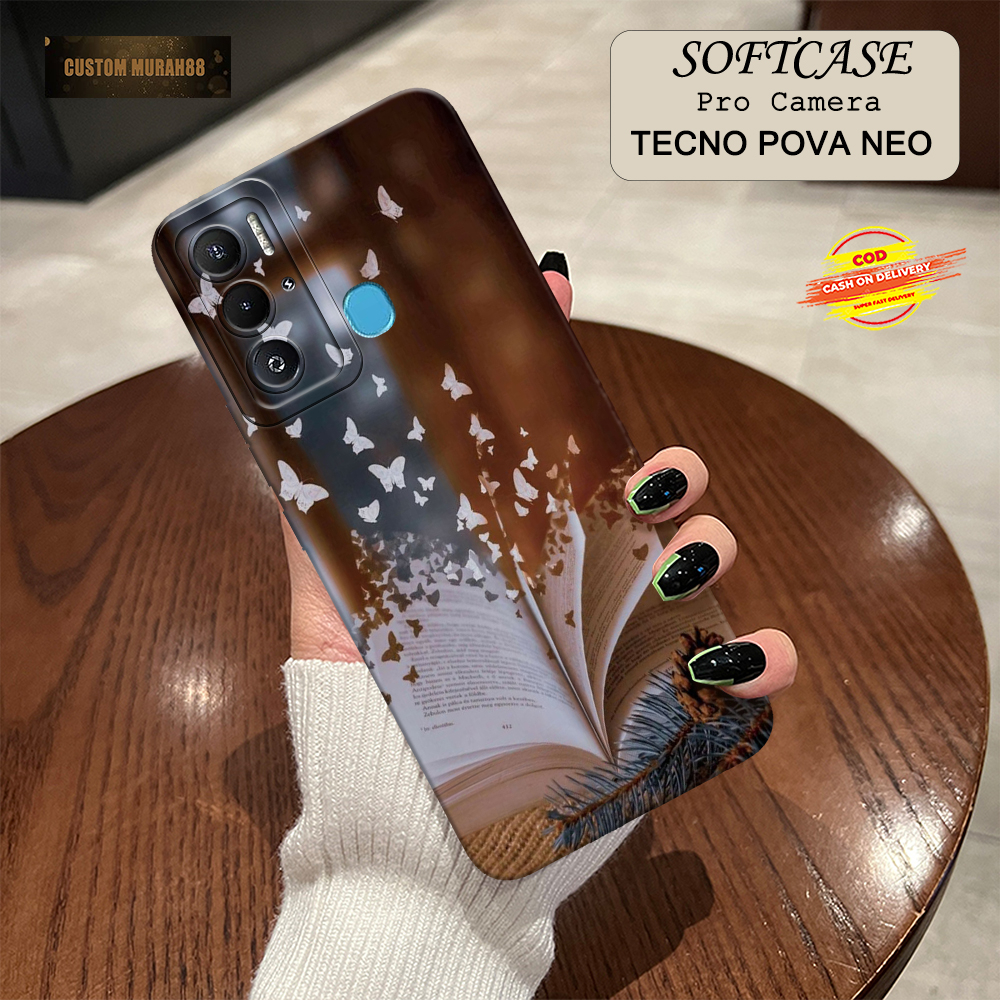 Case Tecno Pova Neo Terbaru - Fashion Case KUPU - Casing Hp Tecno Pova Neo - Softcase Pro Camera Tec