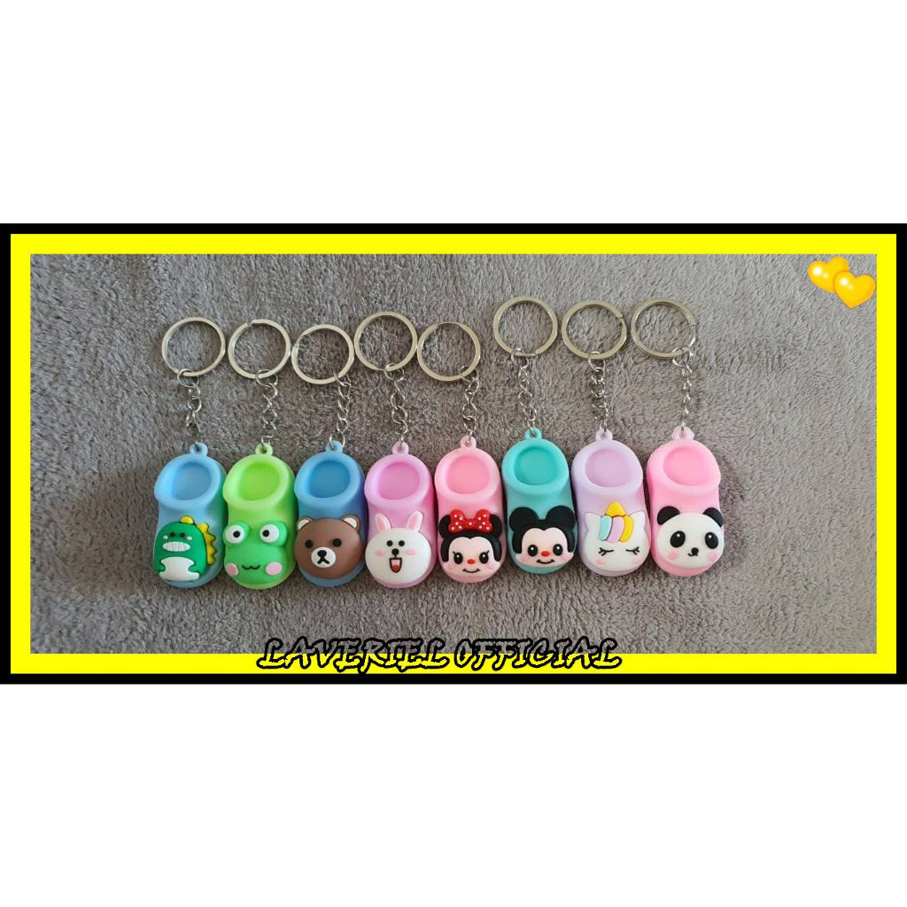 GANTUNGAN KUNCI SENDAL KARAKTER / GANTUNGAN KUNCI KARAKTER