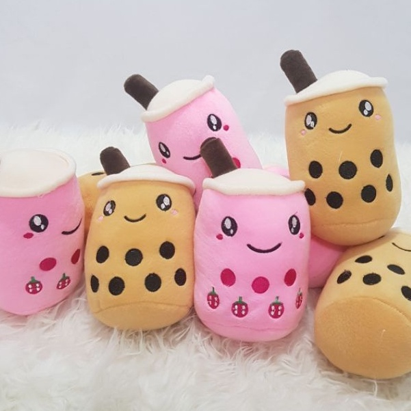 boneka boba lucu/ boneka boba kecil ukuran 15cm