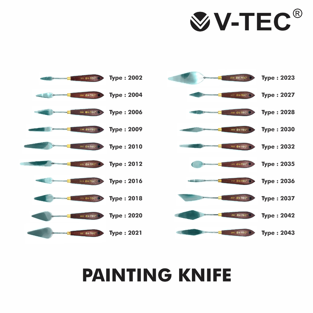 

V-TEC PAINTING KNIFE TYPE 2004