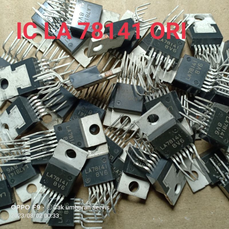 IC VERTIKAL : LA 78141 TV SLIM  ORIGINAL NEW STOK LAMA