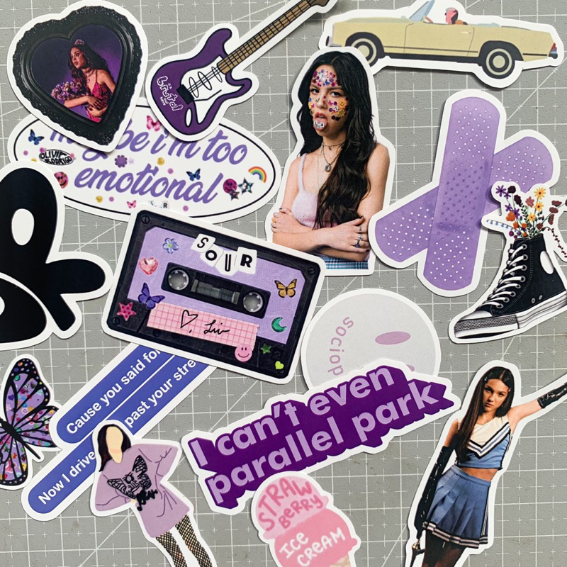 

Olivia Rodrigo Sticker Pack