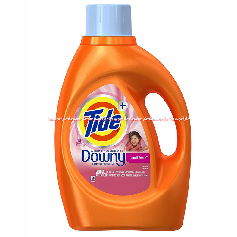 Tide Downy 1,06L April Fresh Tides Plus A Touch Softness Douceur Laundry Detergent Detergen Cair Tai
