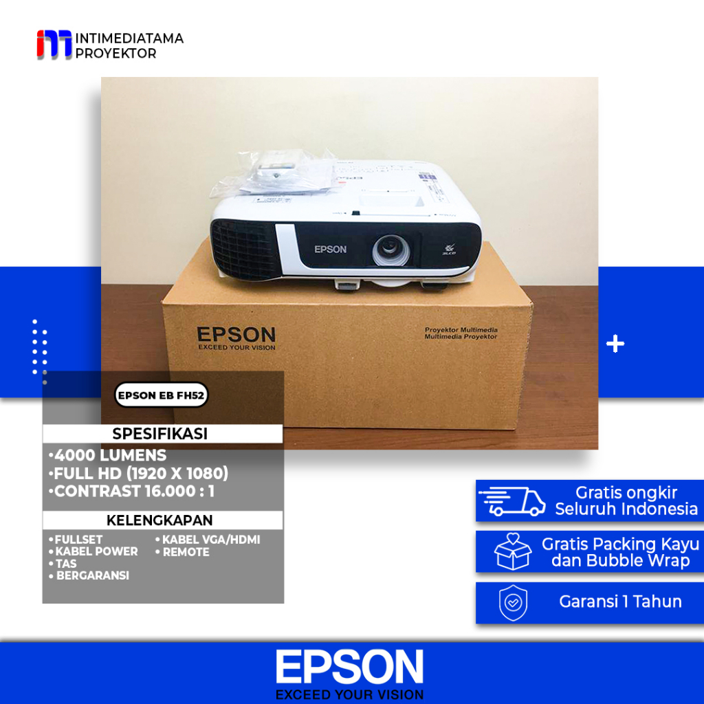Proyektor Epson EB-FH52