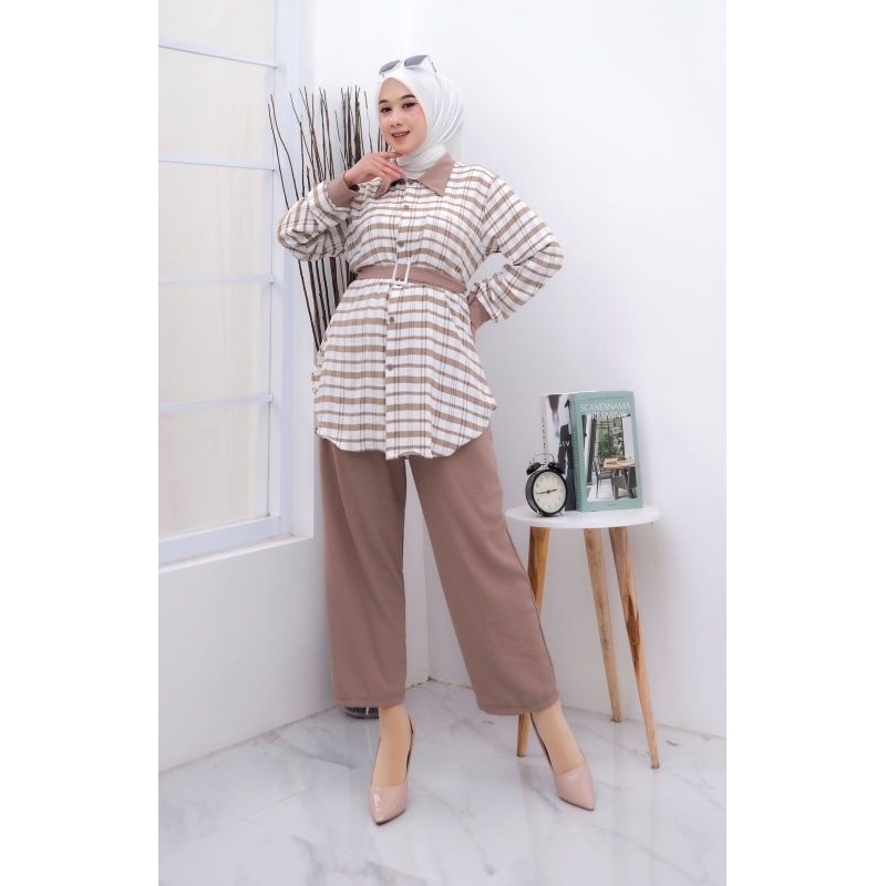 SET CELANA CRINKLE PREMIUM MAMA NABILA TERBARU