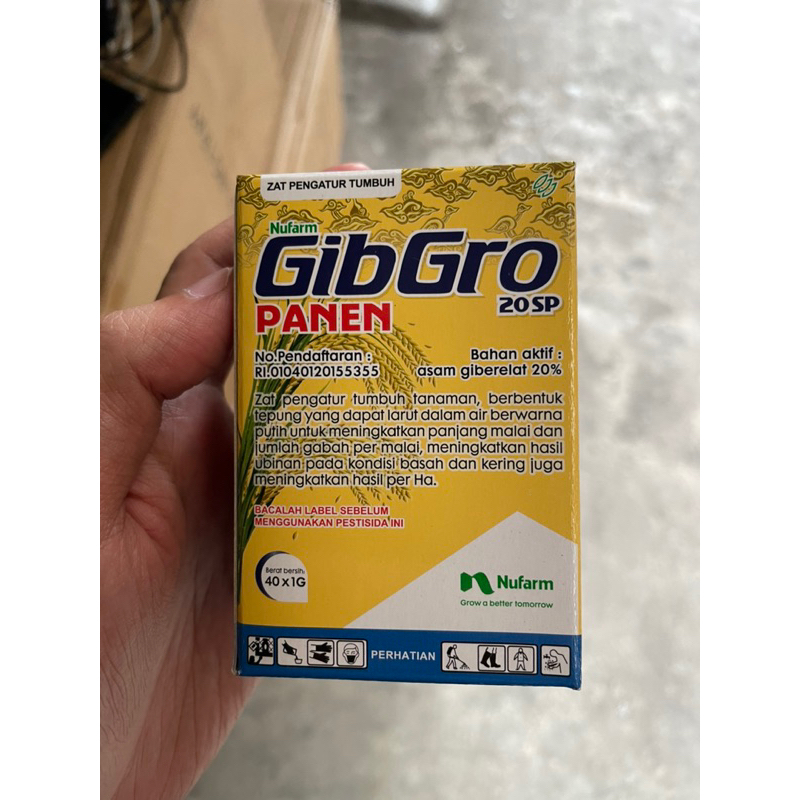 Gibgro 20 SP Gibgro 20SP Panen 1 gram Zat Pengatur Tumbuh