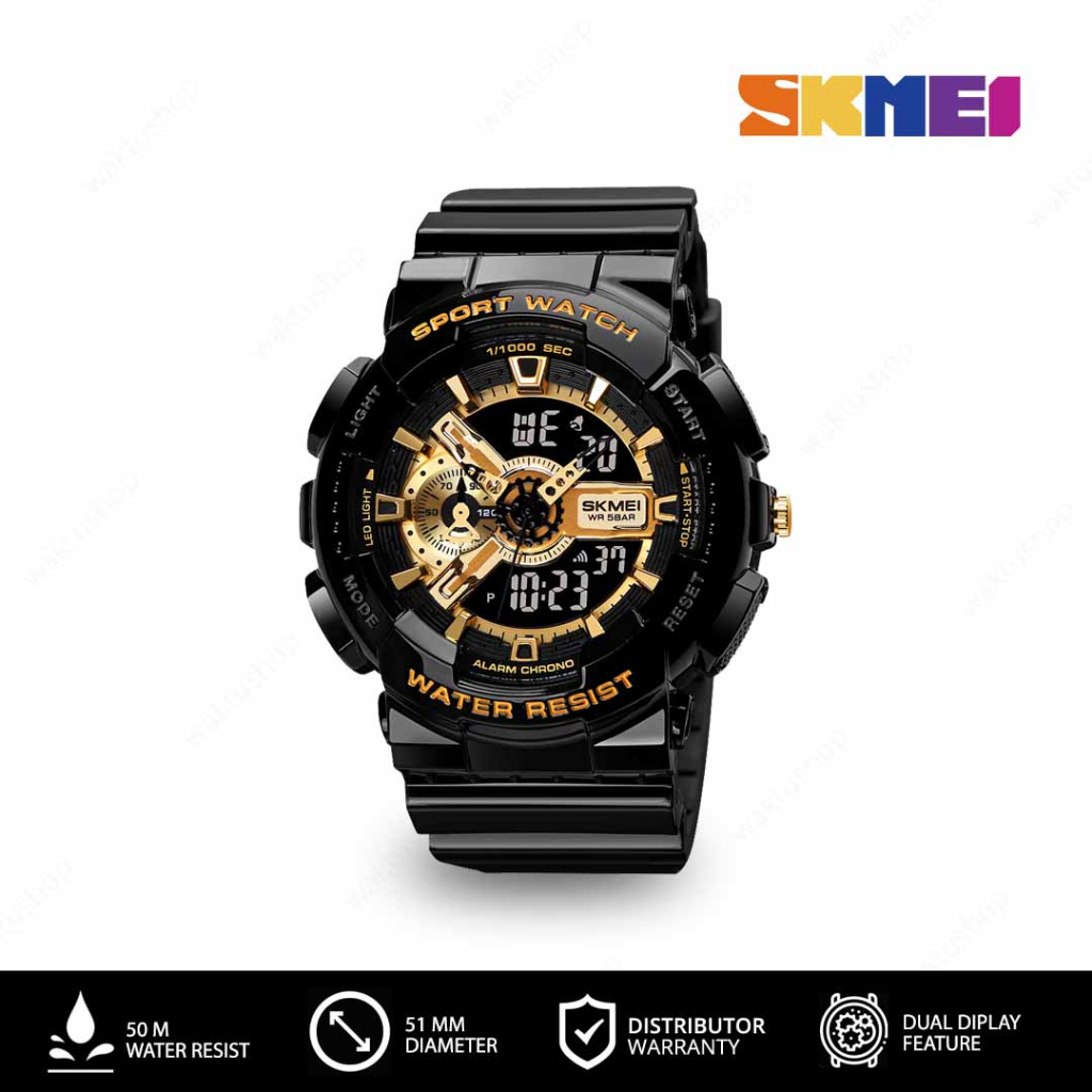 SKMEI 1688 Jam Tangan Dual Time