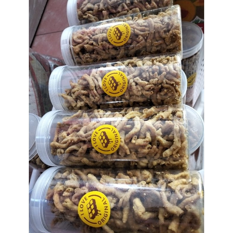 

usus ayam crispy toples