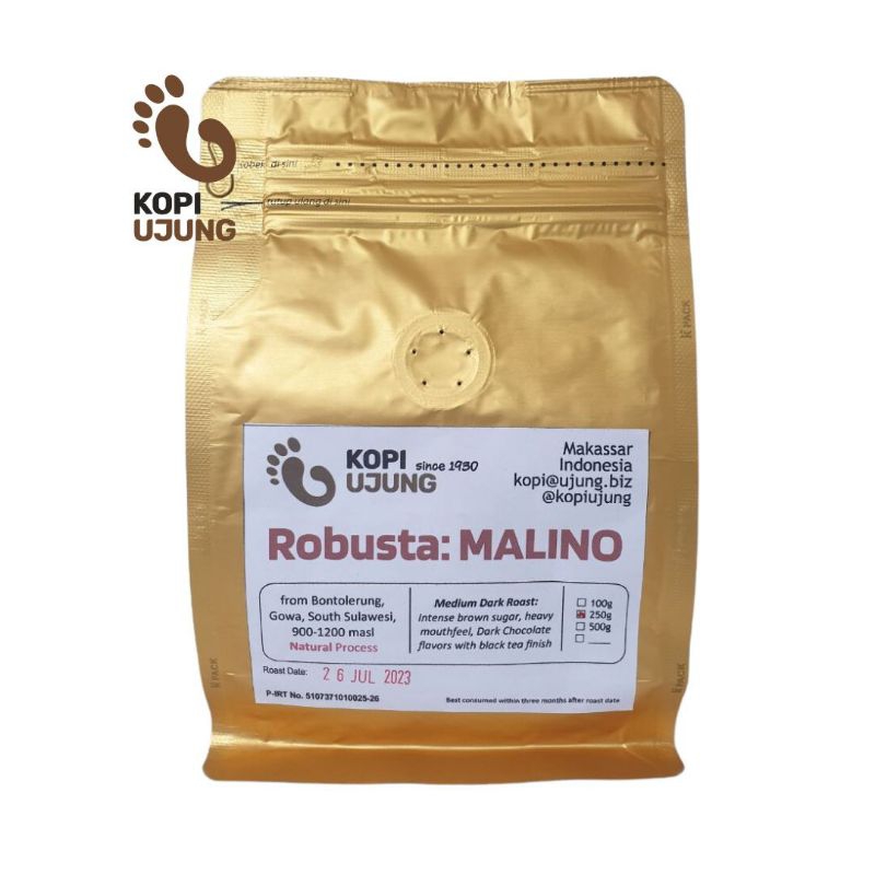 

kopi Ujung Robusta Malino 200gr