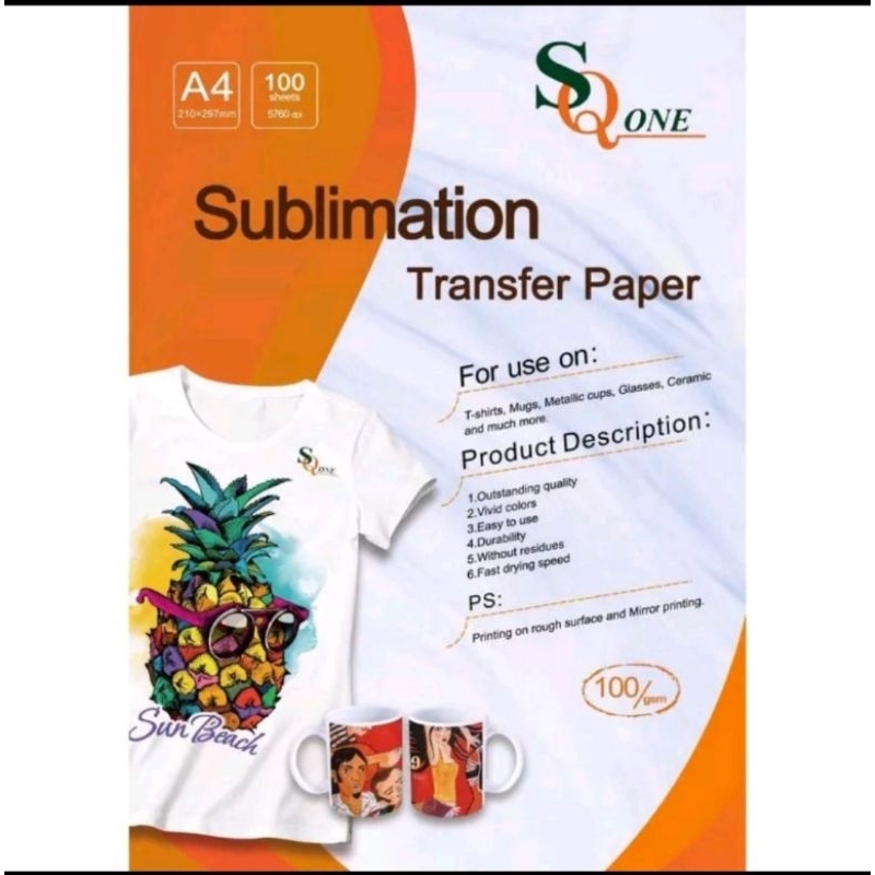 KERTAS SUBLIM, KERTAS SUBLIM A4, SUBLIM PAPPER, SOUVENIR,MUG PRESS, MUG COATING