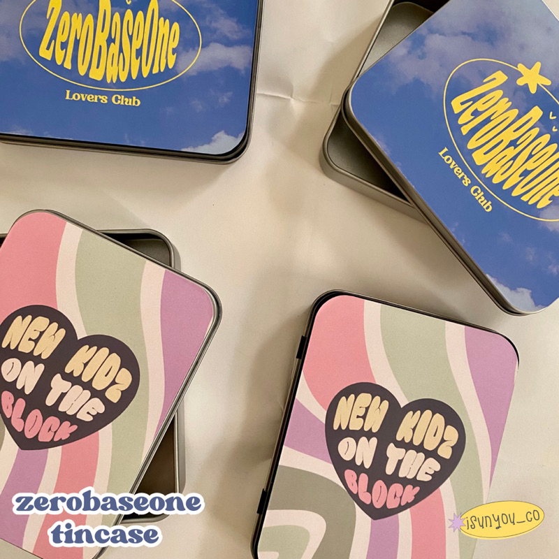 [READY STOCK] zerobaseone zb1 tincase tin case custom tempat photocard decoration