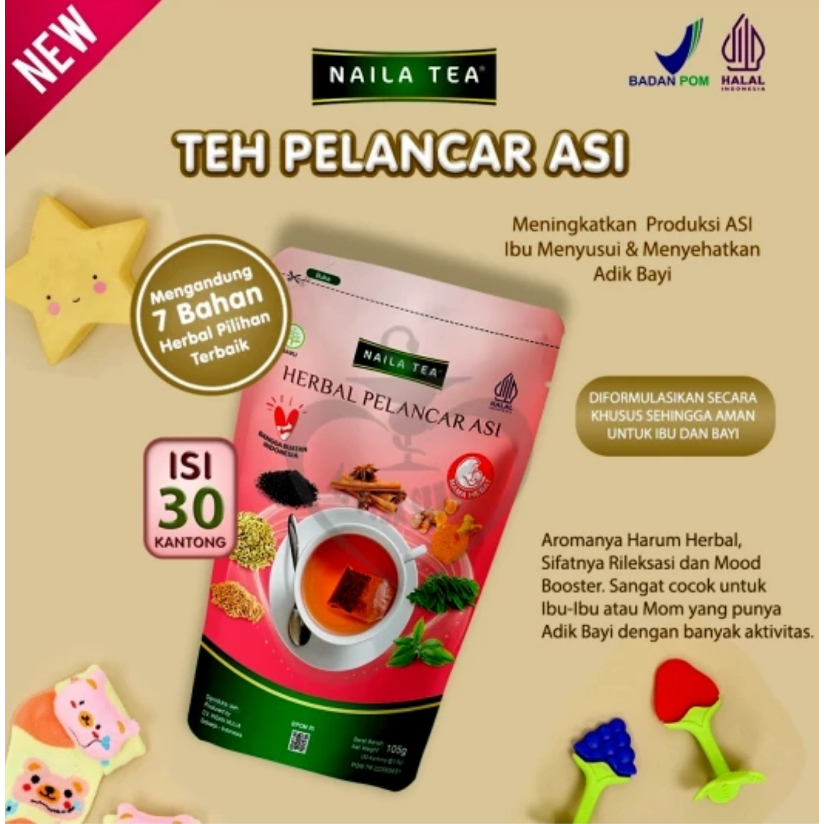 

Naila Tea Herbal Pelancar ASI