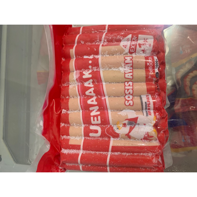 

SOSIS BELFOODS UENAK 1000gr/30pcs