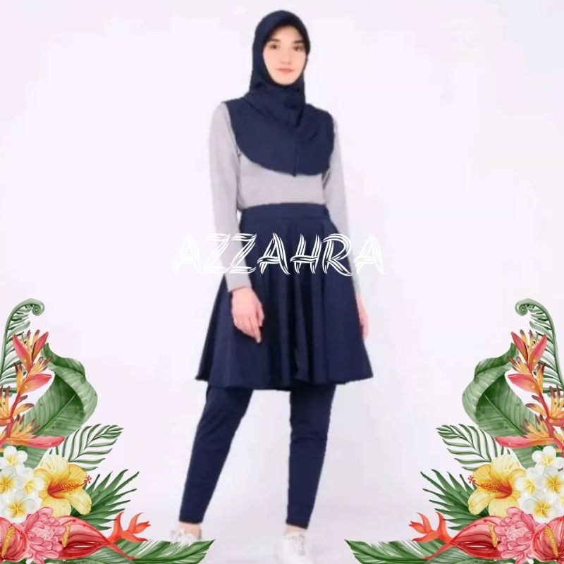 RB LEGING ROK OLAHRAGA WANITA LEGING ROK SENAM JUMBO