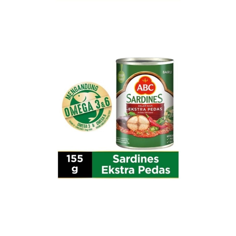 

ABC Sarden saus 155g