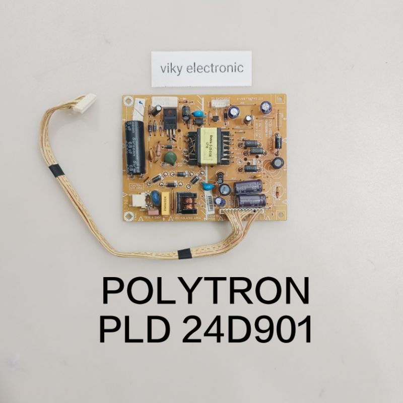 regulator power mesin tv POLYTRON PLD 24D901 psu power supply tv led POLYTRON PLD24D901