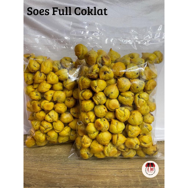 

Soes coklat full coklat