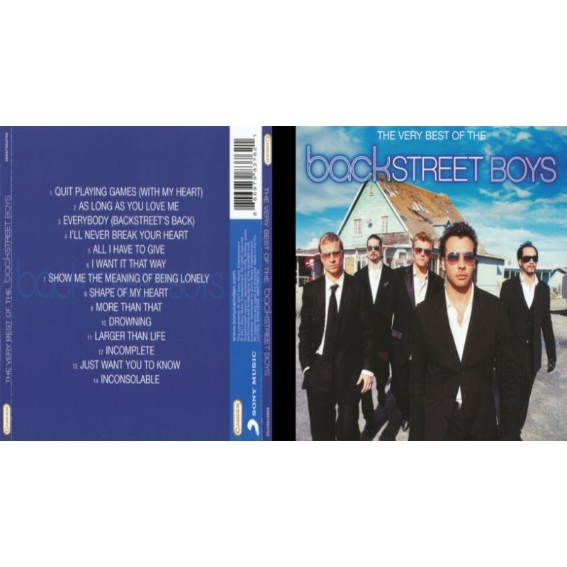 Backstreet boys cd album the very best of backstreet boys