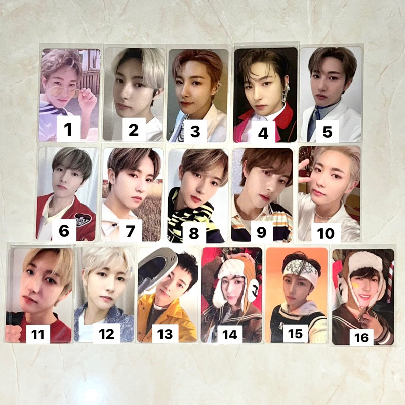 Renjun Photocard Reload Kihno Arrival Universe Photobook Binder Boring AR Ticket Hot Summer Fanmeeti