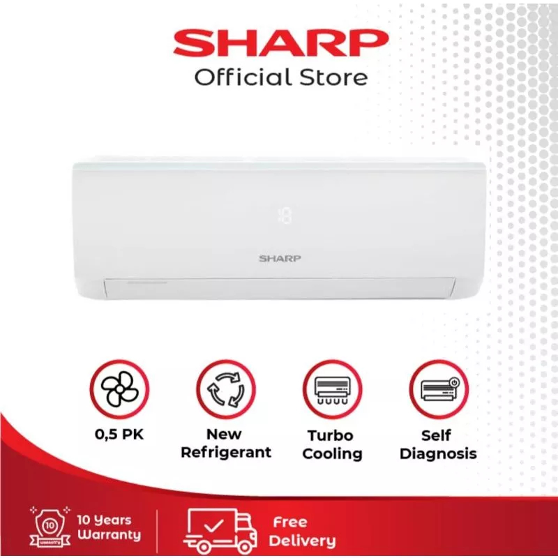 [ PROMO ] Ac Sharp 1/2 Pk - Ac Sharp 0.5 Pk - AH05BEY - Gratis Ongkir