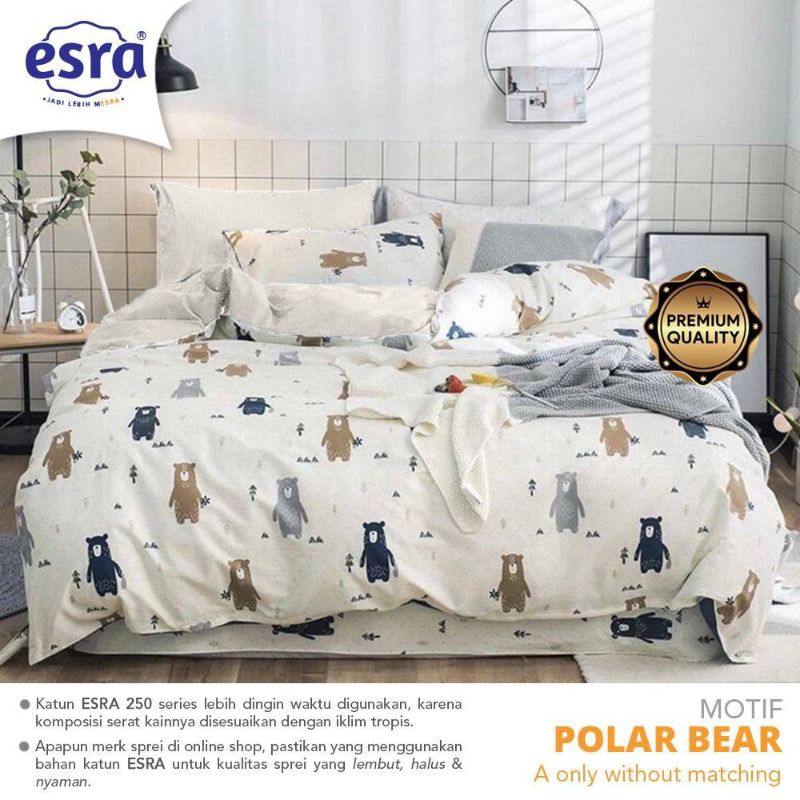 Sprei set Katun Lokal Premium Star Esra Motif Anak Anak I