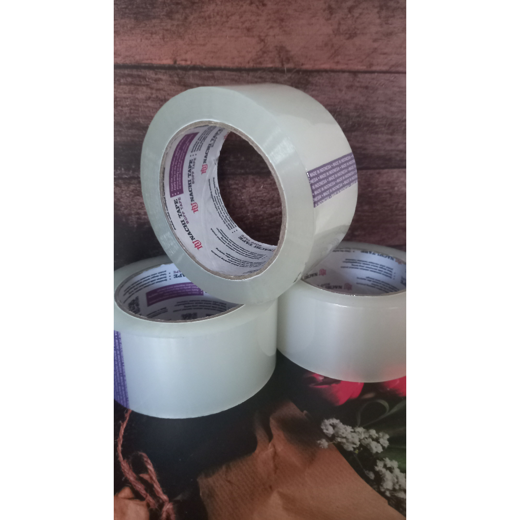 

Lakban Nachi 2 inchi Lakban Bening Lakban Coklat