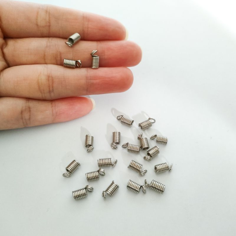 Stopper Tali Masker Spiral Satuan Kait Pengait Strap Ikat Bentuk Per Pegas Cord Pengerat Aksesoris P