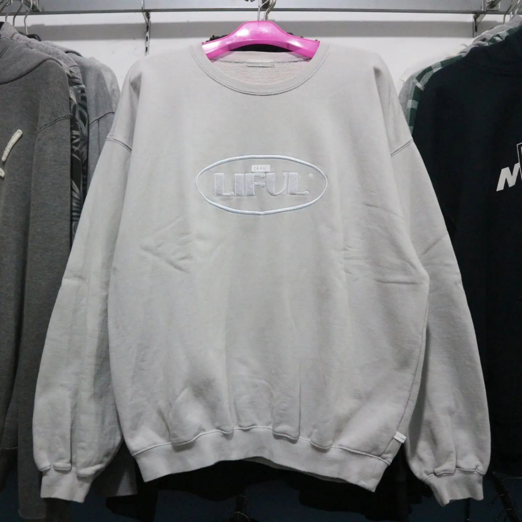 Liful Minimal Garments Oversized Crewneck