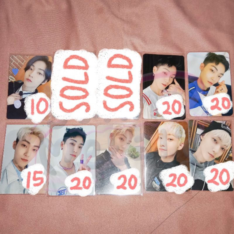 photocard pc official kevin the boyz album tc fancon dmc chase lapotichell benefit maverick thrill r
