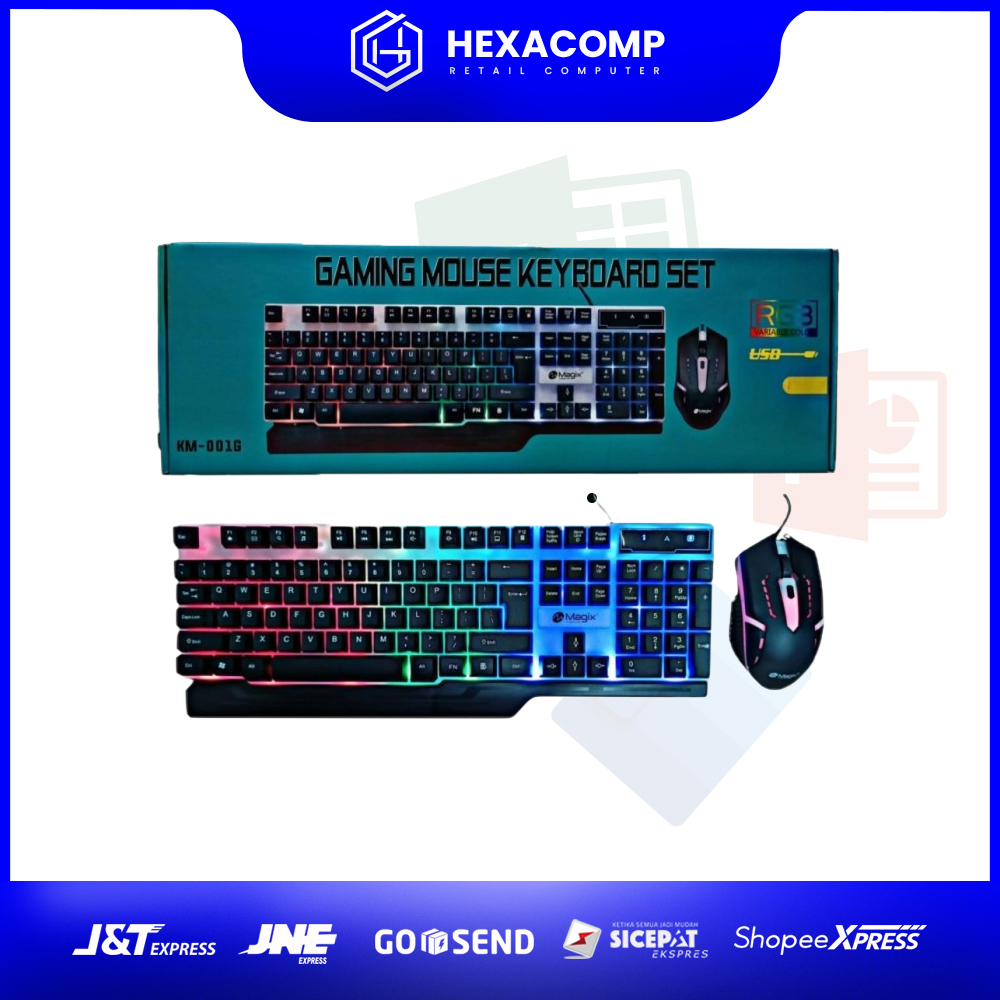 Keyboard Gaming + Mouse Gaming / Keyboard Mouse Gaming Magixx