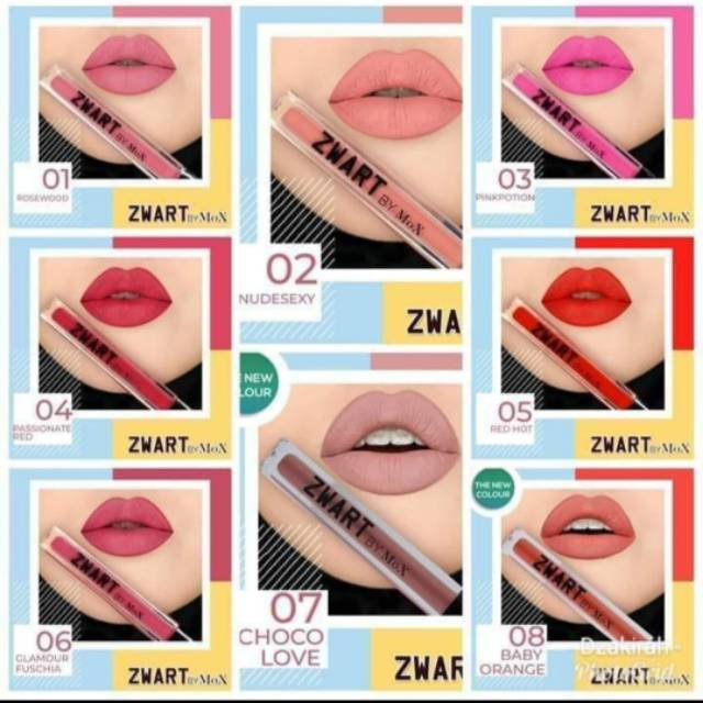 LIP MATTE ZWART BY MOX