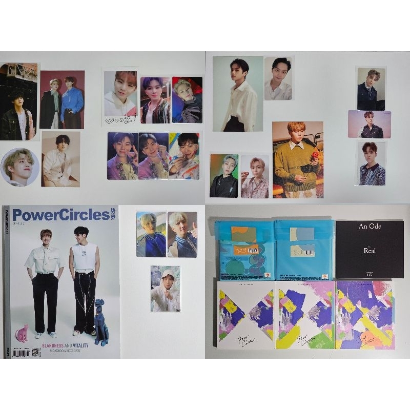 Seventeen pc album unsealed magazine wonwoo woozi seungcheol scoups vernon jun seungkwan dk an ode y