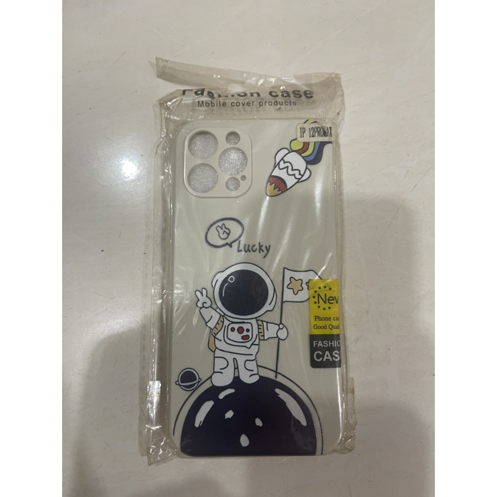 Case Casing Casetify Iphone 12 Pro max Astronot Nasa Soft Case