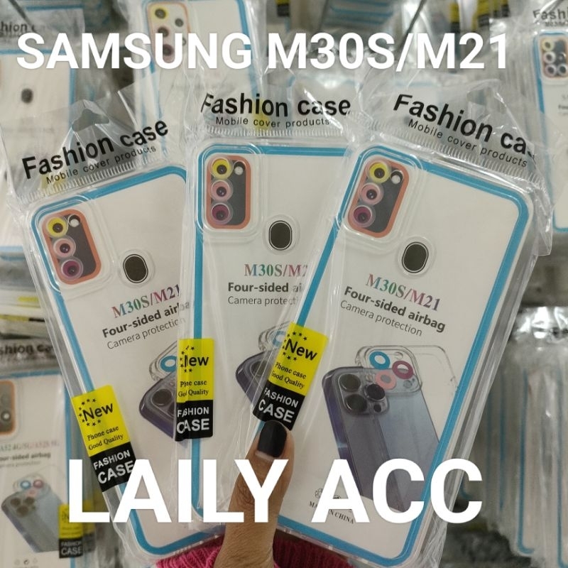 SOFT CASE CLEAR SPACE TRANSPARAN SAMSUNG M30S/M21 SILIKON PROTECT CAMERA