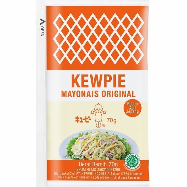 

KEWPIE Mayonaise Original Sachet | Japan Mayo Sachet Halal 70 gram 4.9