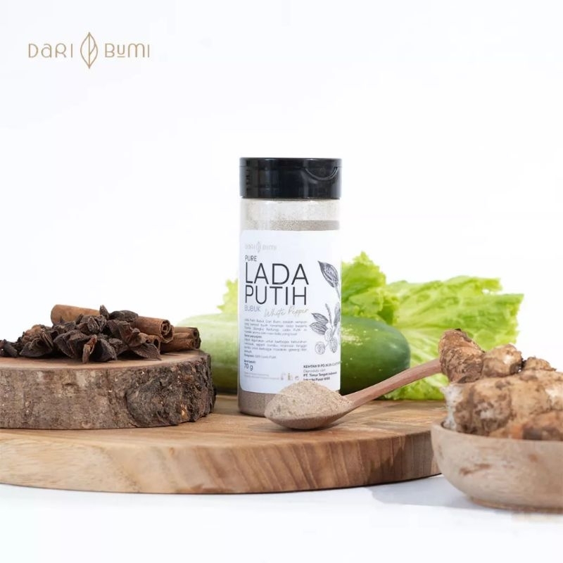 

Lada Putih Bubuk 70g - Dari Bumi