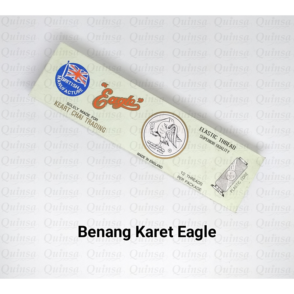 Benang Karet Eagle / Benang Karet untuk Baju dan Gelang