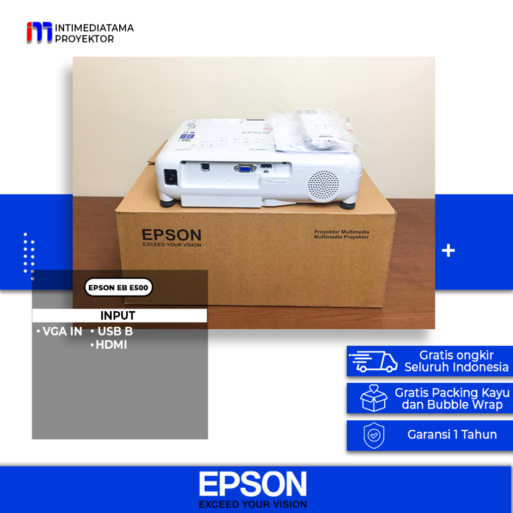 Proyektor Epson EB E500