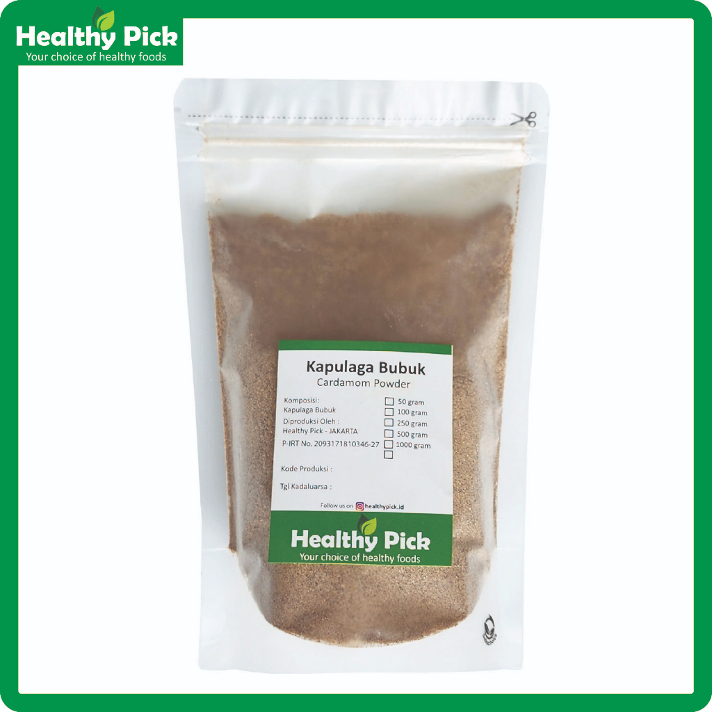 

Ground Javanese Cardamom / Kapulaga Jawa Giling Bubuk 500gr