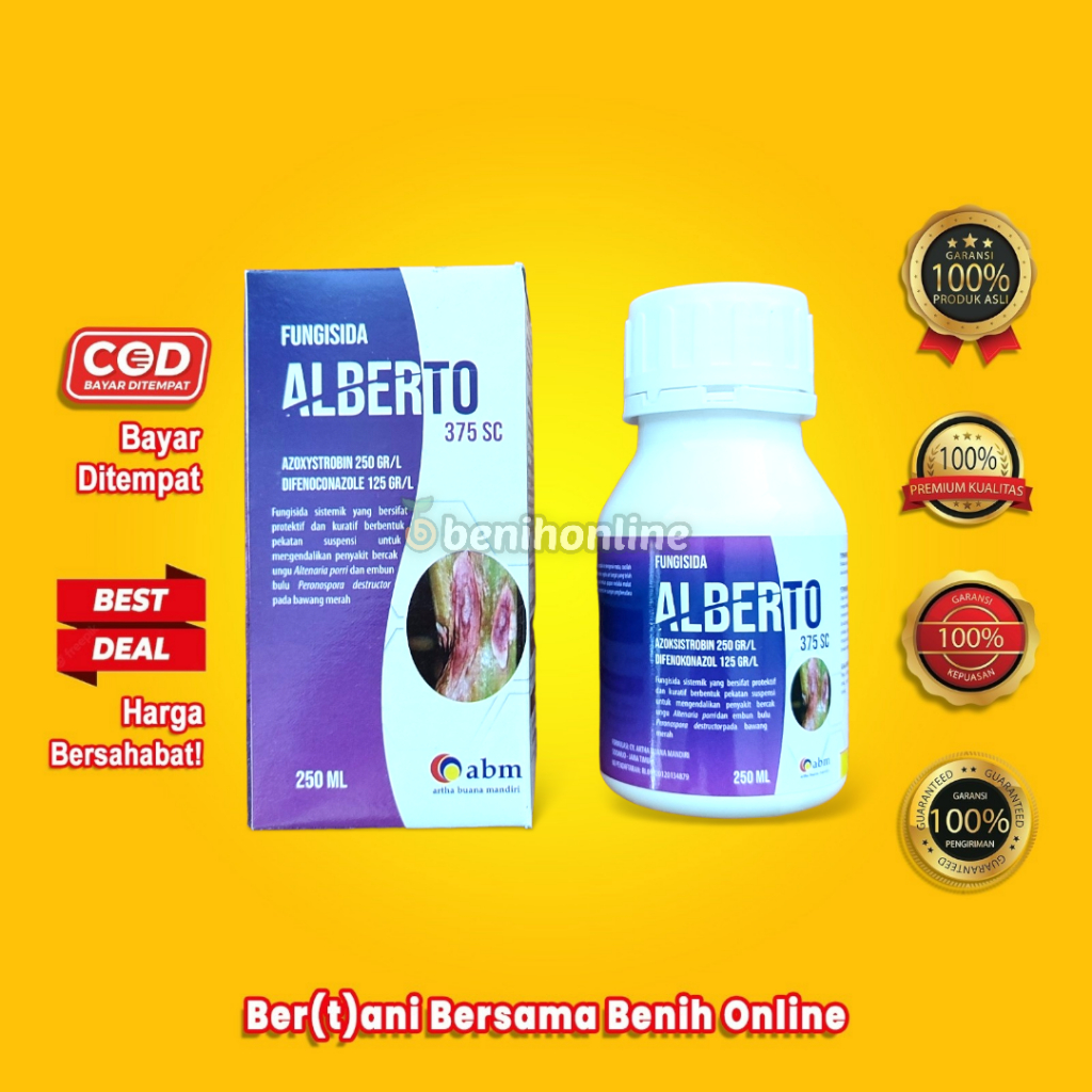 FUNGISIDA – ALBERTO 375 SC – 250 ML